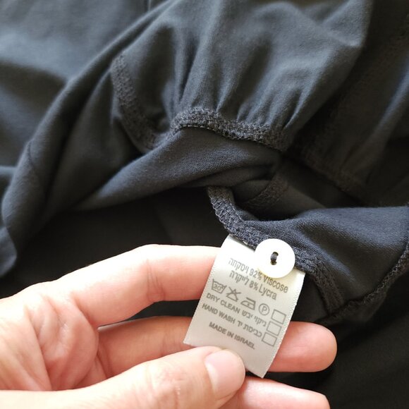 Alembika Charcoal Grey Babydoll Cardigan Top - Picture 6 of 6